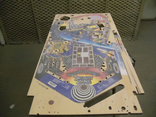 23
Playfield is sanded.