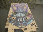 22
Playfield is sanded and ready to prep for the first clear application.