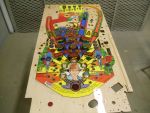 60
Playfield has cured  overnight.After a couple days I will sand it and   do the final  rework and clear.