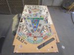 16
Playfield is sanded and ready to begin reworking.