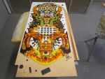 10
Playfield is sanded.Ready to b egin the repaints.