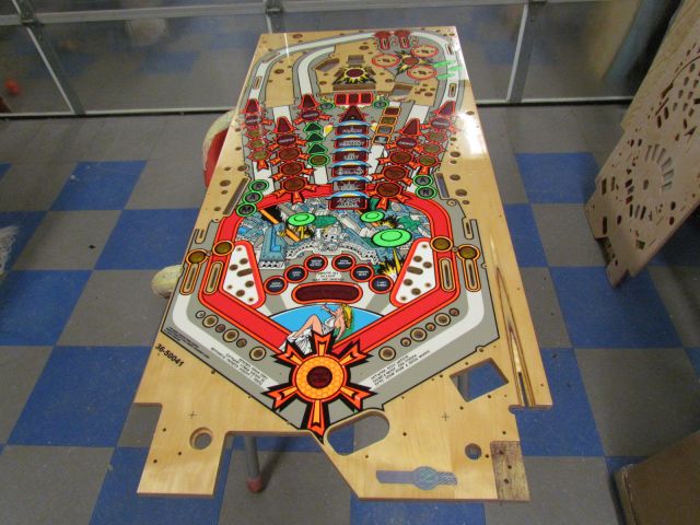 1
 Playfield as it arrived.