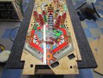 31
Playfield  sanded and final polished.