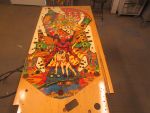 18
Playfield is cured andready for the next series of sanding,leveling and clear application.