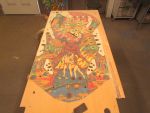 21
Playfield is  sanded as level as possible at this stage.