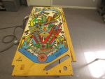 42
Playfield is  sanded and ready for insert decal placement.