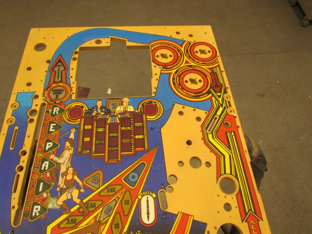 33
Last details are done the black in the  mini playfield area inserts.