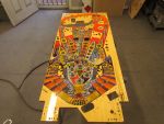 5
I have  stripped the parts off the playfield and  can now  fully  clean and evaluate the playfield.