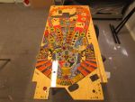 46
Playfield is ready to sand.At that point I can  do the final repairs and start the repaints.