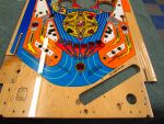 65
Final results.The playfield turned out great overall and  will look excellent once installed anything not fully addressed du