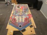33
Playfield is sanded and the  structural repairs are being made. 