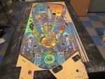 26
Playfield is sanded and ready to polish.