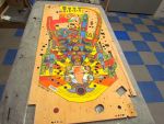 36
Playfield is sanded and ready to polish.