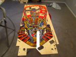 20
Playfield as it arrived.Not bad overall but there are certain   build flaws that are best to address  prior to installing.