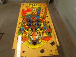 8
Playfield is  dry and ready to  prep for the next repair and repaints.