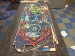 18
Playfield is  sanded and  ready to polish.