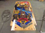 1
TZ playfield  as it arrived.This ia  rare version  with the  actual  third magnet  hole,green lock and  other various  differ