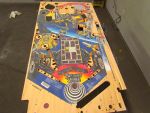 38
Playfield is  sanded and  ready to begin  masking.