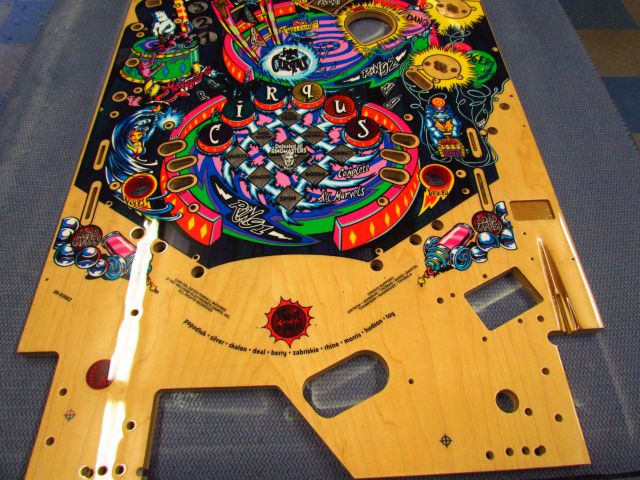 27
Playfield is  polished.
