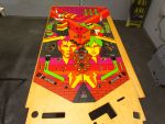 2
Playfield is  cleaned and prepped for   touch up and clear.