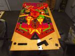 25
Playfield  is  dry and ready to  sand and  clear once more.