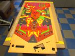 34
Playfield is  sanded and ready to polish.
