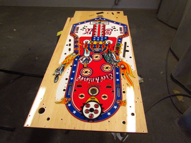 22
Playfield is  dry and  can  be evaluated  in order to  plan the next step.