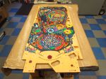 16
Playfield is  sanded and ready to polish.