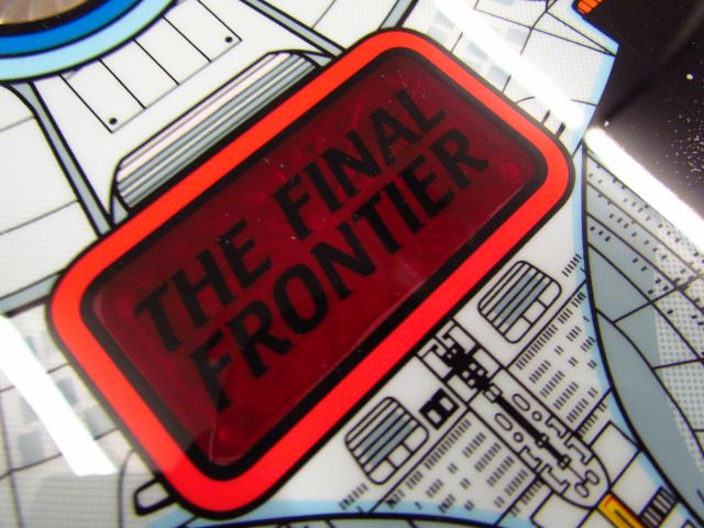 6
Final Frontier insert is  ghosting at the  bottom edge.