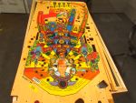 20
Playfield has cured and is  sanded.Some of these pictures will go  back and forth between cleared and  saned  as I highlight