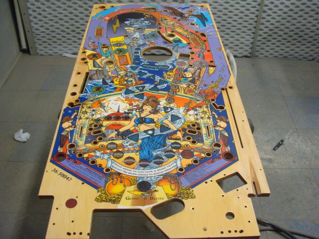 34
 Unmasked.a couple borders were addressed and now the playfield is just about ready to clear for the second time.