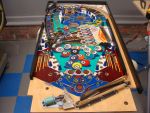 133
 Now that all the parts are rebuilt I will  rebuild the playfield.