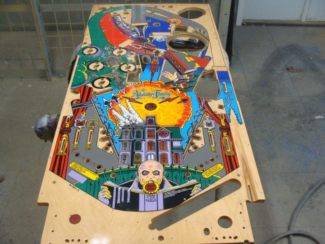 39
 Getting started on the playfield.