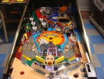 118
 Playfield  is in the cabinet and about  1 day  or so from completion.
 This game has taken a bit longer than I  expected/