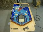 167
 Playfield is sanded and ready for  some detail work.