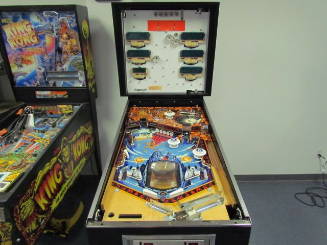 419
Upper playfield is now in place.