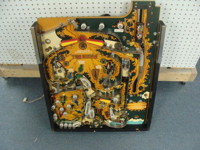 24
 Upper playfield removed from the head.