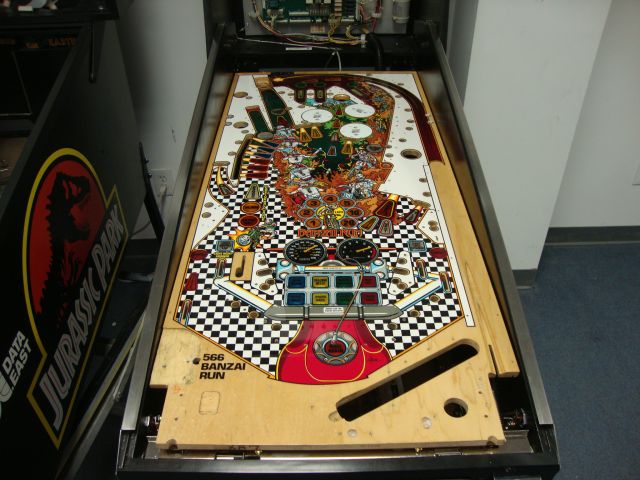 282
 Playfield is set in game for nw rebuild begins tomorrow.