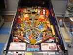 172
 Playfield is back in the cabinet.