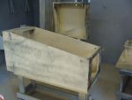 45
 Cabinet is sanded and reprimed now ready to sand once more and refinish.