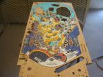 80
 Main playfield sanded and ready for another round of repaints.
