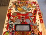 33
 After a day or twos cure I will  begin the drilling and dimpling and get the playfield  fully into  process.