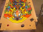 63
After  some minor touches and  hand work here and there the  playfield is  ready to  clear.