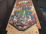 30
 Playfield is sanded and ready to polish.