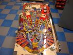65
Through parts are installed on playfield.