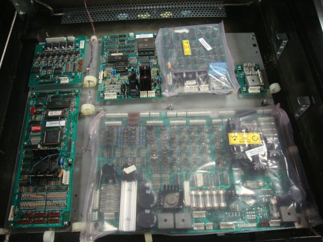 46
Rebuild begins.
 The driver was serviced and the  repro  dot  controller was replaced with a freshly rebuilt original. 