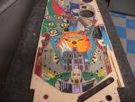 49
Playfield is sanded and ready to polish.
