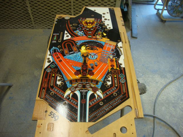 11
 Starting with an NOS playfield.
 sounds ideal but  since it is  over 20 years old and  System 11 it might be pretty challe