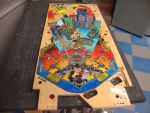102
Playfield is  polished and ready for rebuild.