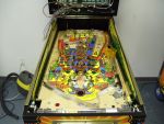 185
Playfield is in the  cabinet.
